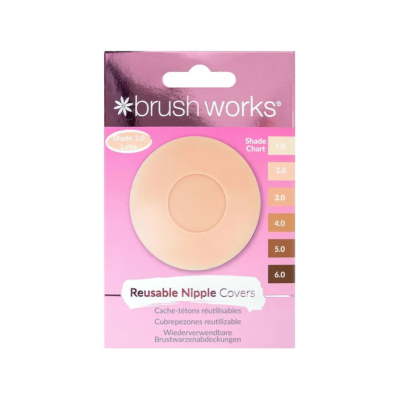 Brushworks Reusable Silicone Nipple Covers