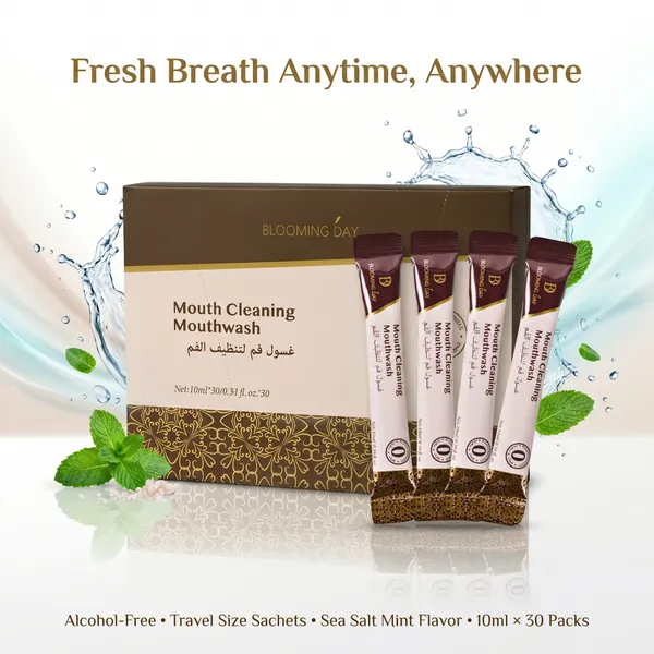 Blooming Day Mouth Cleansing Mouthwash 10ml * 30 Sachets