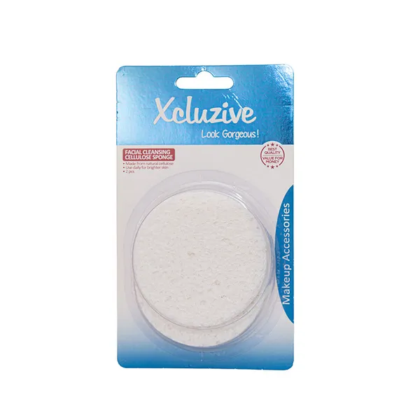Xcluzive 2 Cellulose Sponges (Round)*