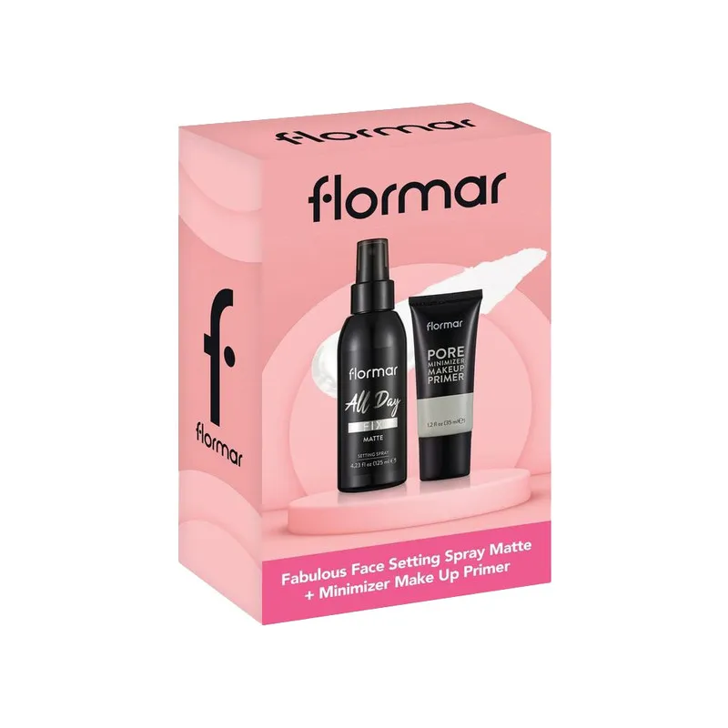 Flormar Fabulous Face Setting Spray Matte + Minimizer Make Up Primer