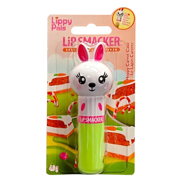 Lip Smacker Lippy Pals Bunny - Single Blister - Hoppy Carrot Cake 4g