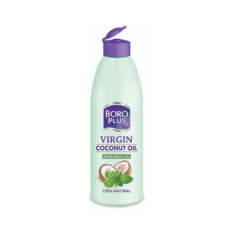 Himani Boroplus Virgin Coconut Oil With Basil Oil-Natural 100Ml
