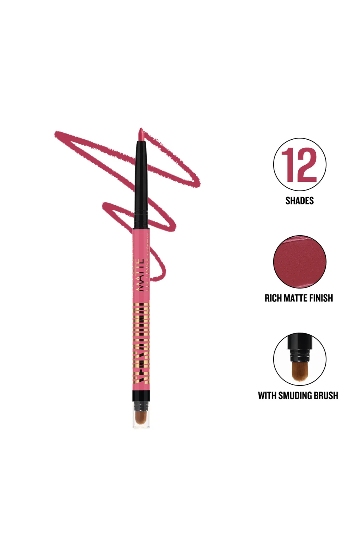 Sensational Matte Lip Liner-Midnight Muse - SML002