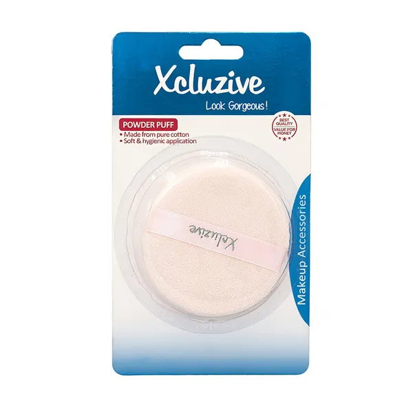 Xcluzive Powder Puff (Pure Cotton) - 7 Cms.