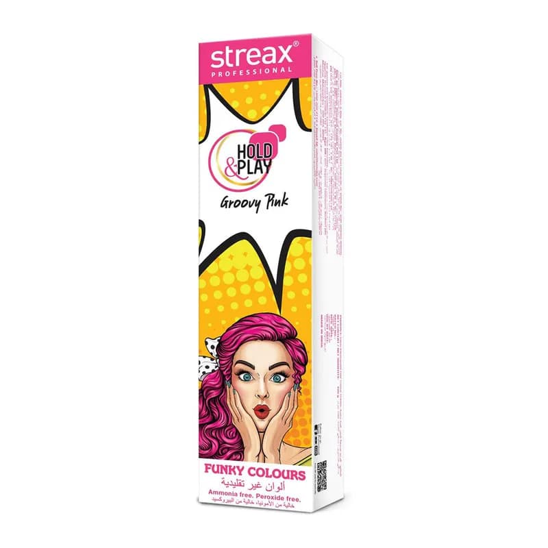 Streax Funky Clr Groovy Pink 100 G