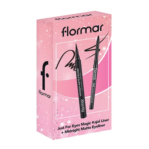 Flormar Just For Eyes Magic Kajal Liner� + Midnight Matte Eyeliner