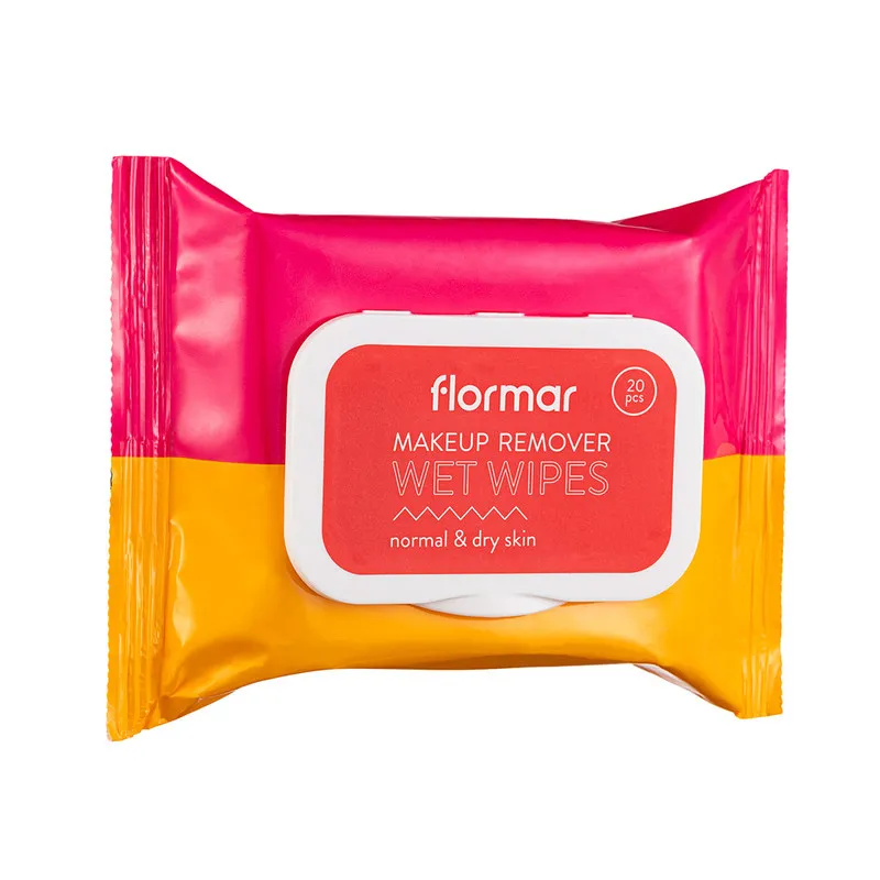 Flormar� Wet Wipes - 01 Normal & Dry Skin 20wipes