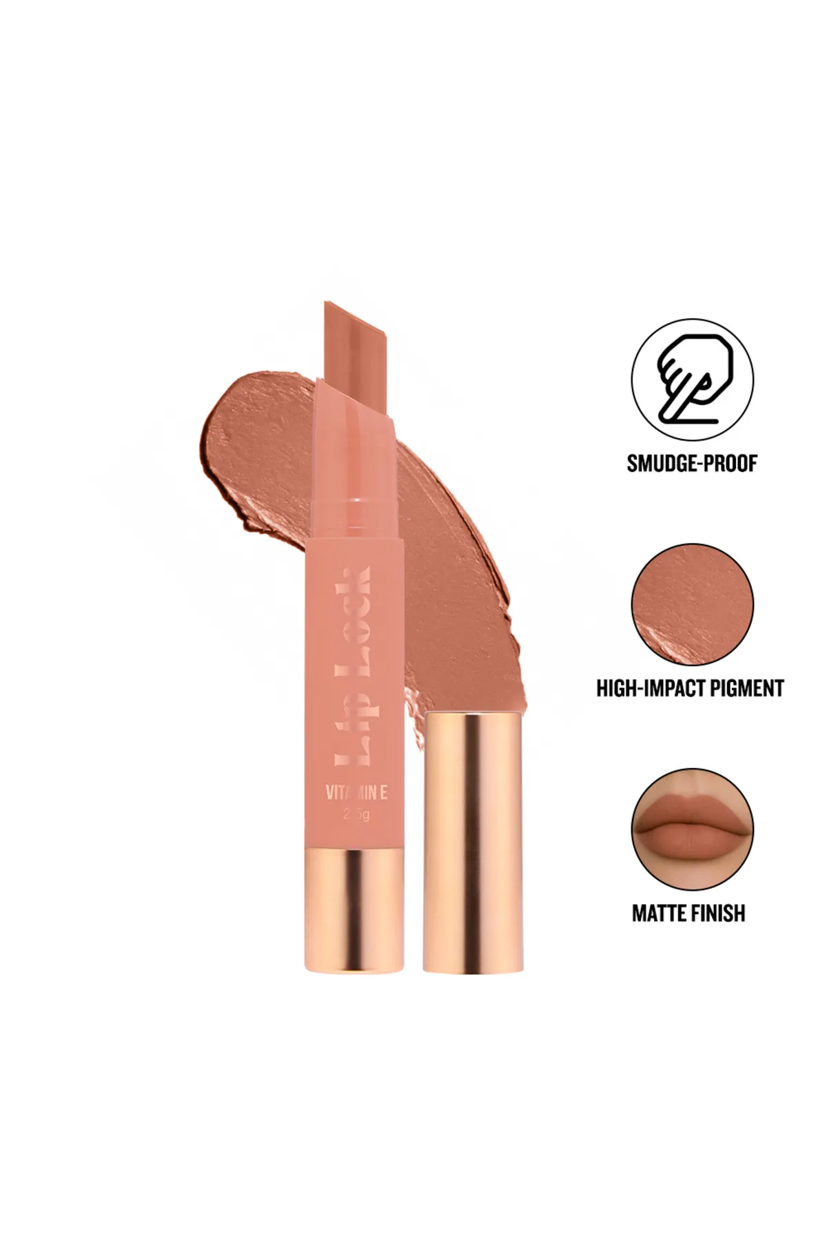 Lip Lock Lipstick-Bare Affair - CLK004