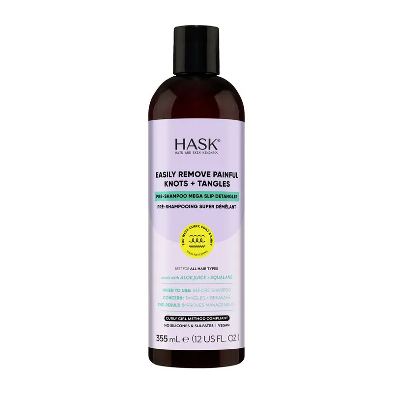 Hask Texture Solutions Pre-Shampoo Mega Slip Detangler 355ml
