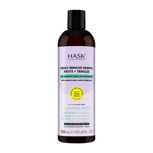 Hask Texture Solutions Pre-Shampoo Mega Slip Detangler 355ml