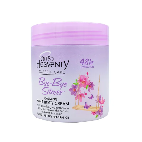 Oh So Heavenly Body Cream 48HR Bye Bye Stress 470Ml