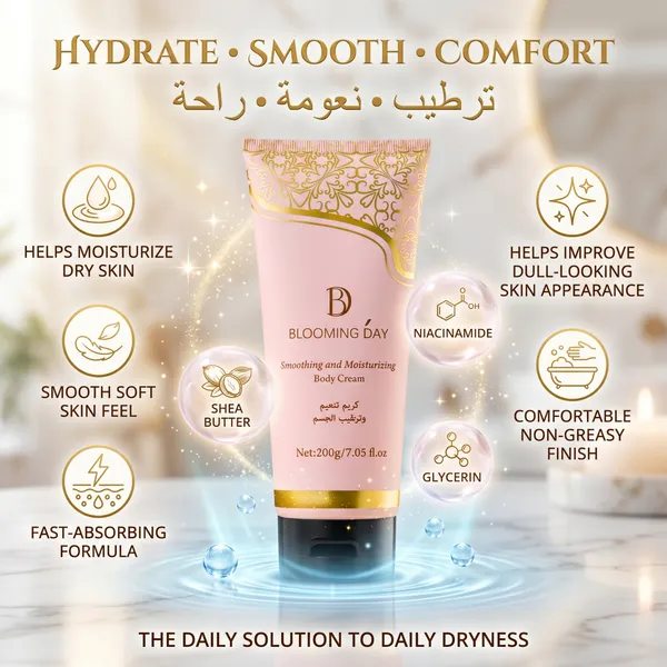 Blooming Day Smooth & Moisturizing Body Cream 200gm