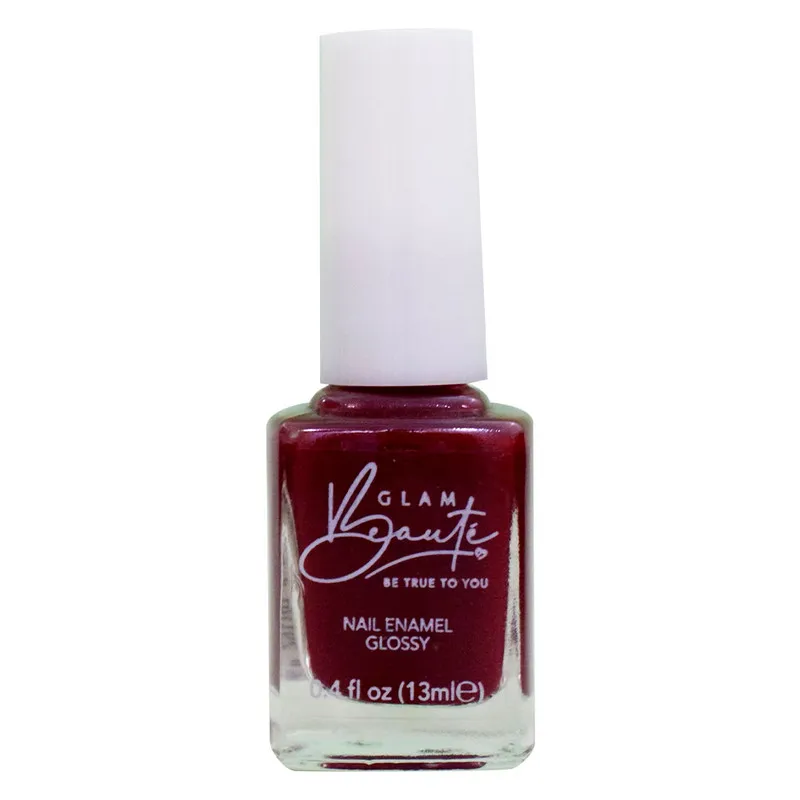 GlamBeaute Nail Enamel 17 - Bordeaux