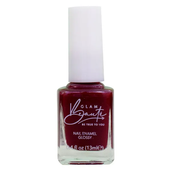 GlamBeaute Nail Enamel 17 - Bordeaux