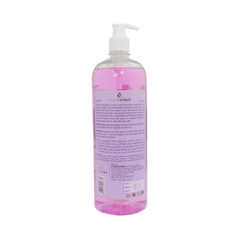 Earthgenix Lavender Body Wash 1000ml
