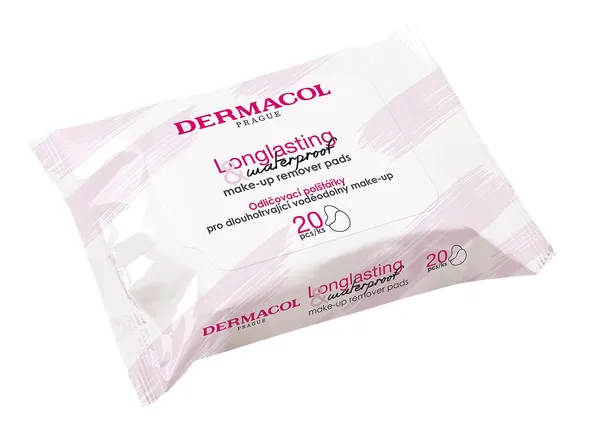Longlasting and waterproof make up remover pads