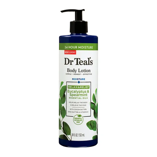 Dr Teal's Body Lotion Eucalyptus & Spearmint 532 Ml