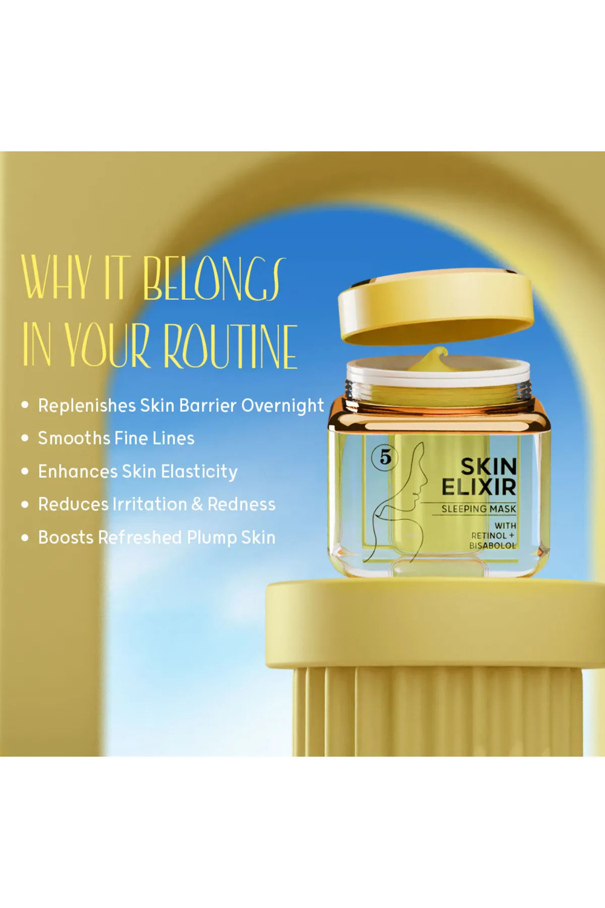 Skin Elixir Series (Sleeping Mask)-