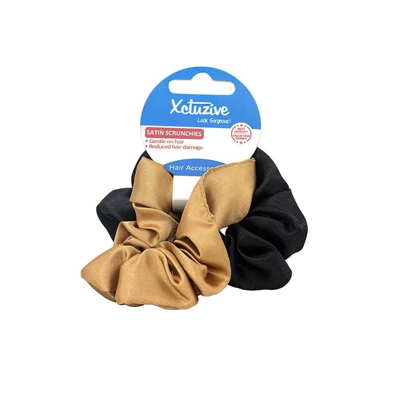 Xcluzive Satin Scrunchies 2 Pcs