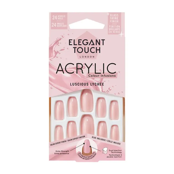 Elegant Touch Colour Acrylic Luscious Lychee