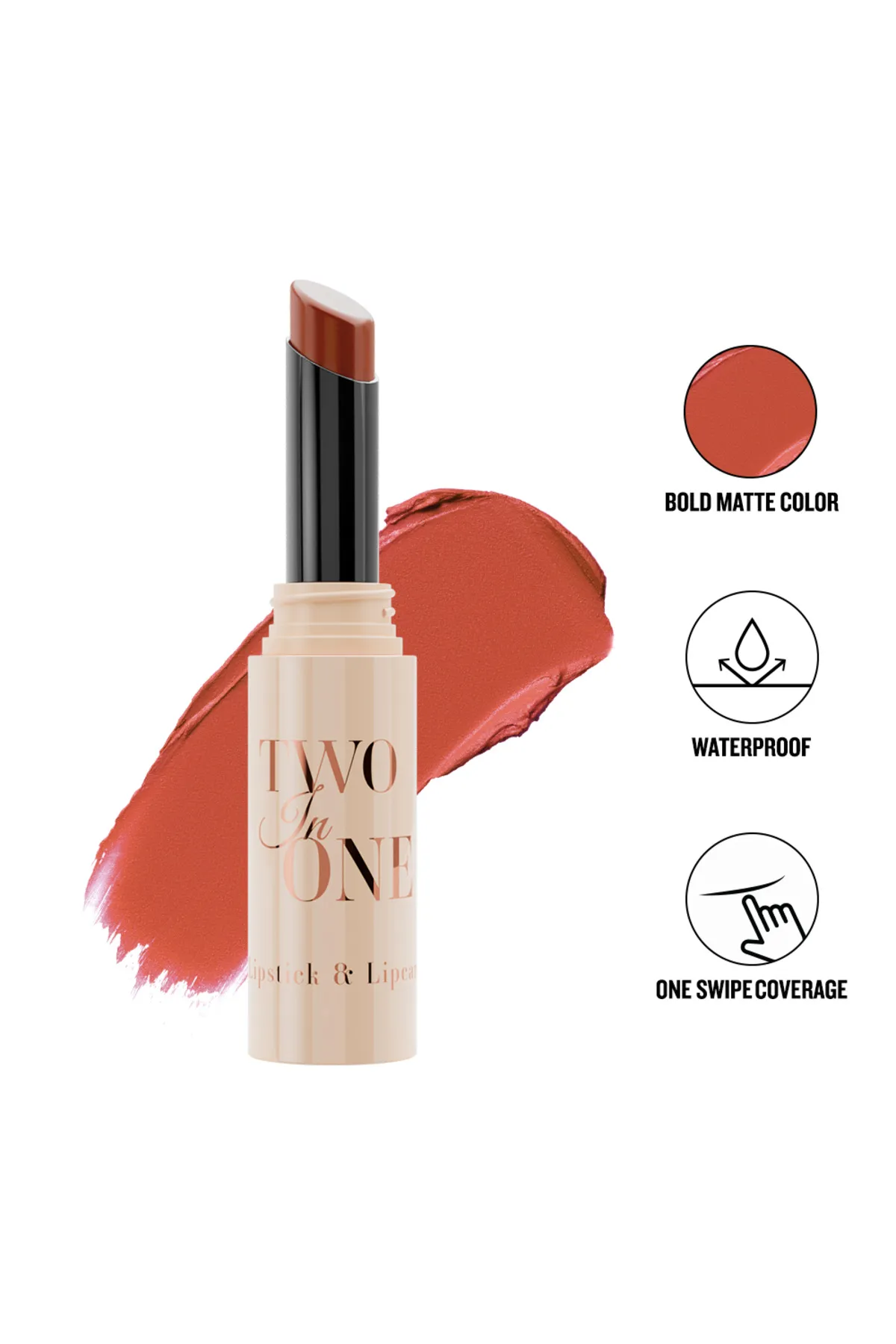 Two In One Lipstick & Lipcare-CTO105