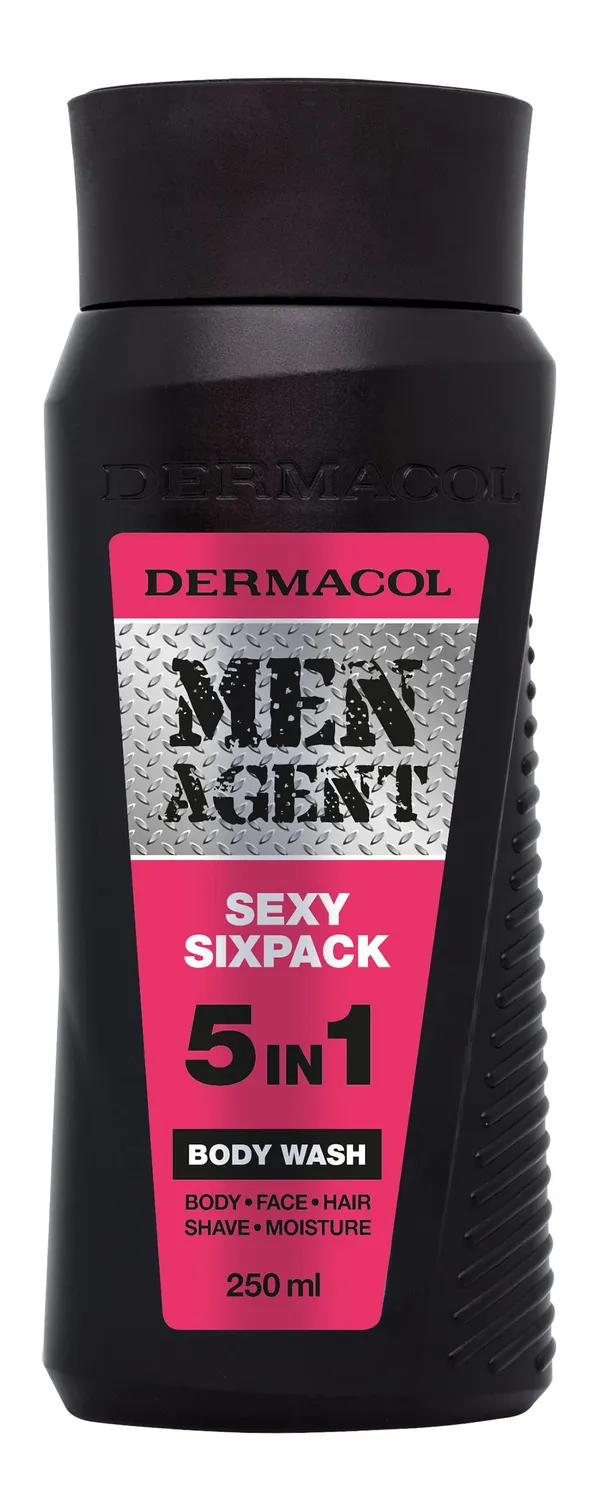 Men Agent Shower Gel Sexy Sixpack 5in1 Skin-Friendly for All Skin Types