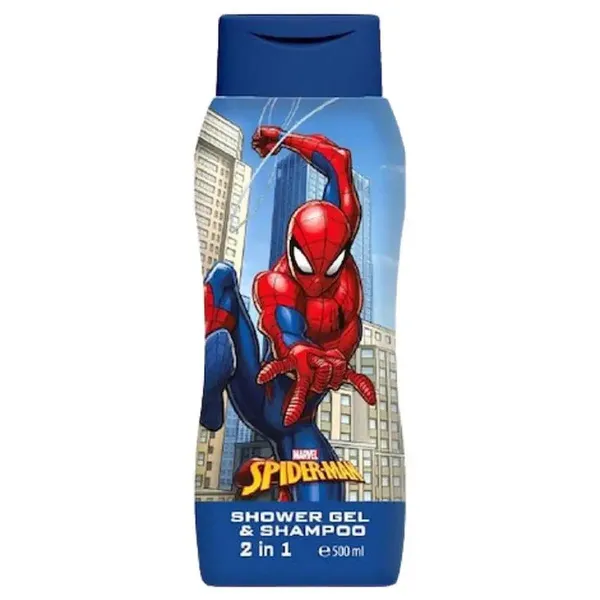 Air-Val Marvel Spiderman Shower Gel & Shampoo 2 in 1 500Ml