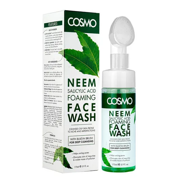 Cosmo Face Wash Neem Foaming 175Ml