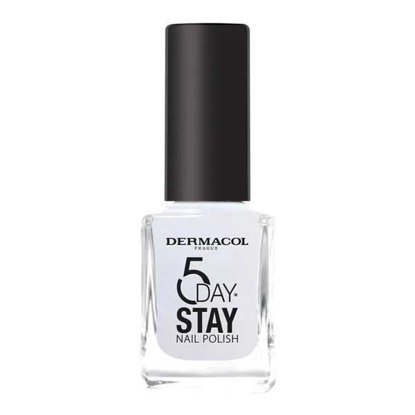 Dermacol Longlasting Nail Polish 5 Days Stay (No.56 Arctic White)