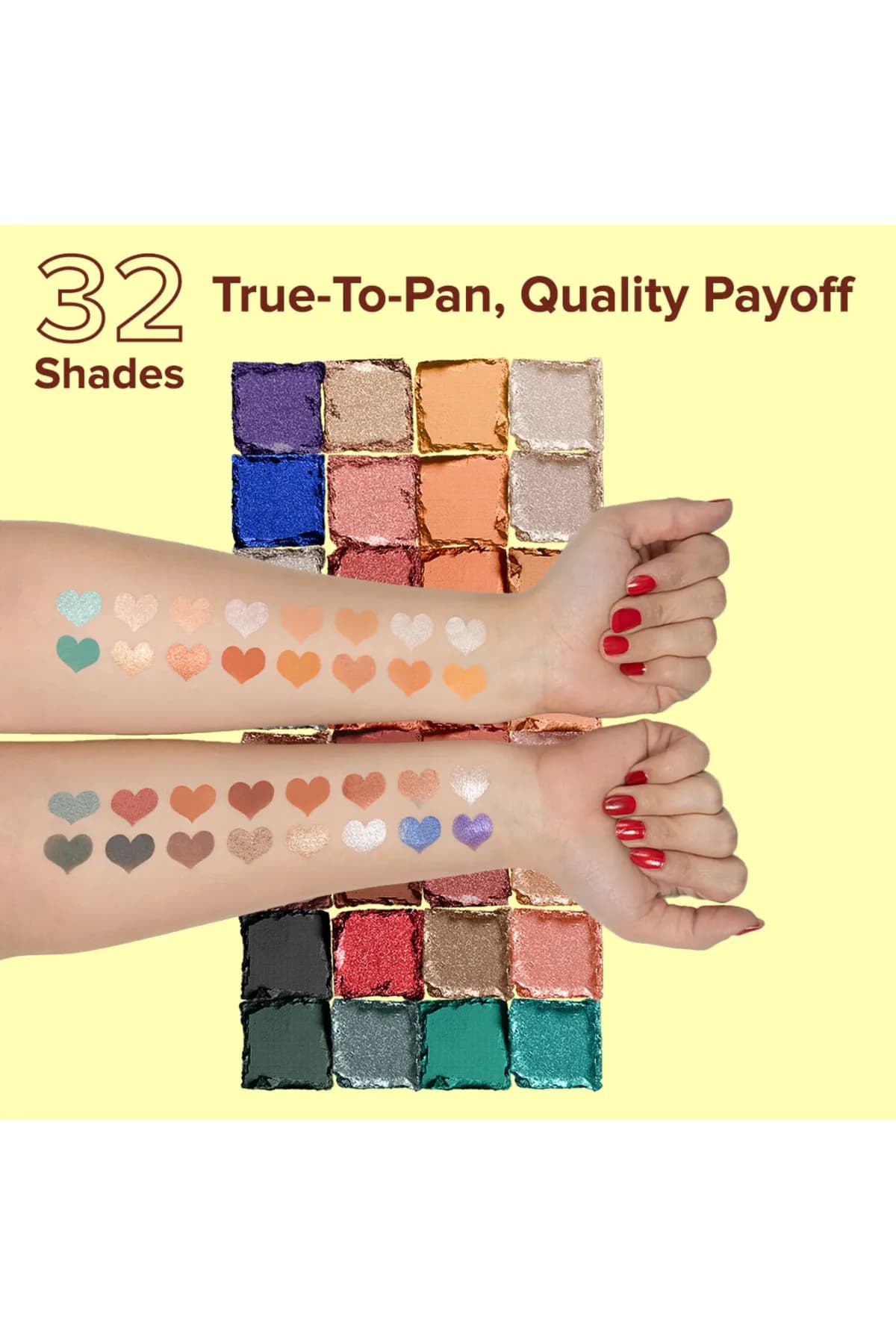 Naturals 32 Color Eyeshadow Palette-Multicolor