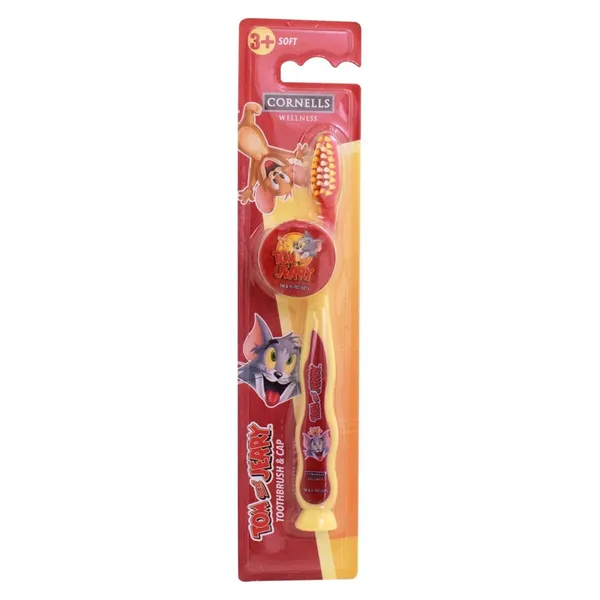 Cornells Tom & Jerry Tooth Brush & Cap