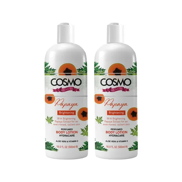 Cosmo Body Lotion Papaya 500Ml Buy 1 Get 1 Free