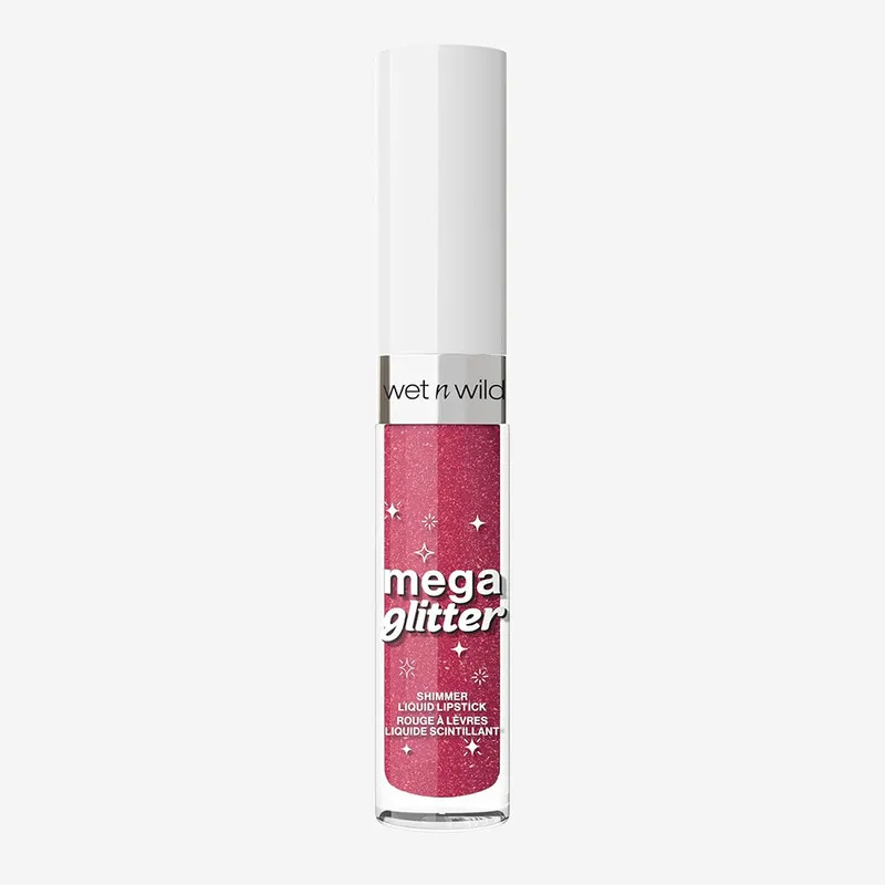 WnW Mega Glitter Shimmer Liquid Lipstick - Pink Future