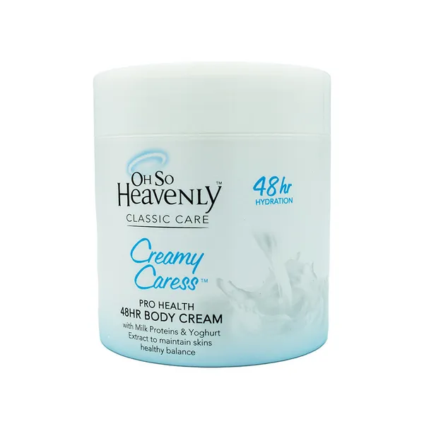 Oh So Heavenly Body Cream 48HR Creamy Caress 470Ml