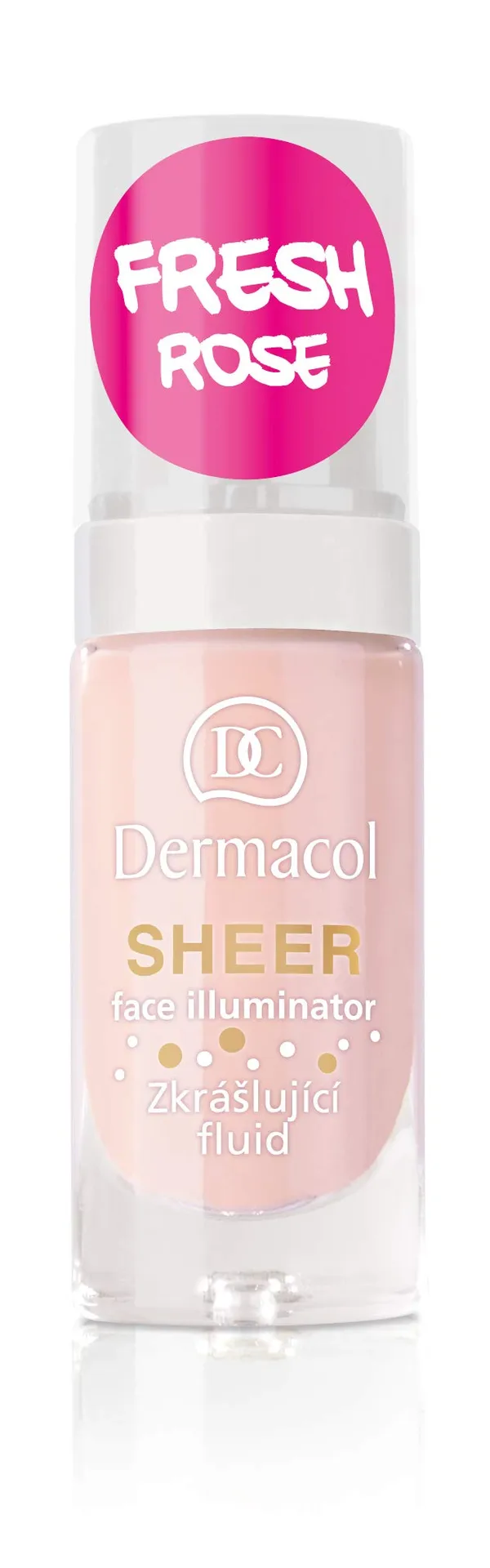Dermacol sheer illuminator fresh rose