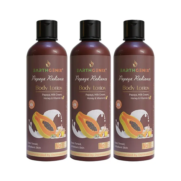 Earthgenix Papaya Body Lotion 300Ml x 3Pc
