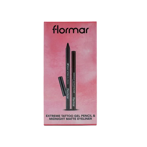 Flormar Extreme Tattoo Gel + Midnight Matte Eyeliner