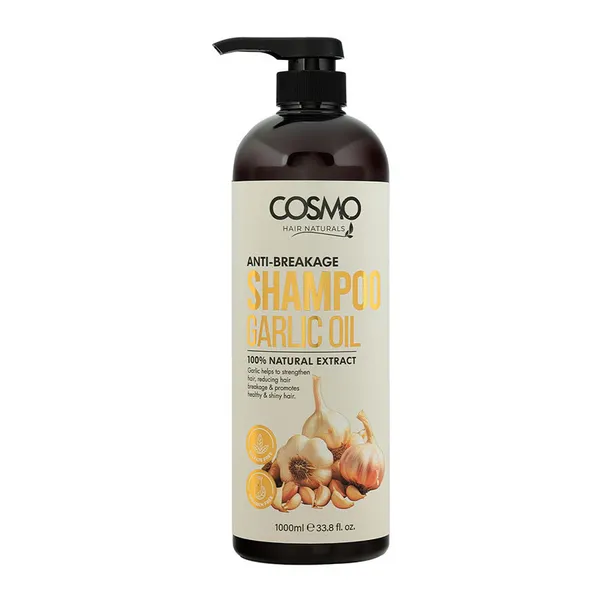 Cosmo Anti - Breakage Garlic Oil Shampoo 100% Natural Extract - 1000Ml