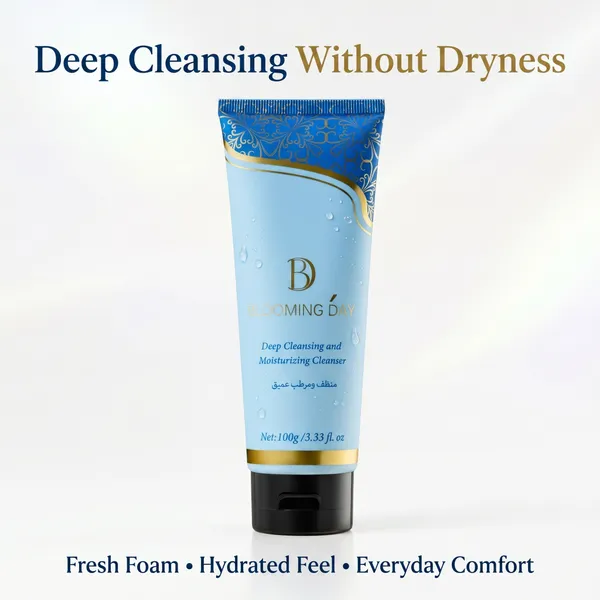 BLOOMING DAY Deep Cleansing and Moisturizing Cleanser 100gm Face Wash