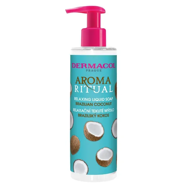 Aroma Moment Relaxing Liquid Soap - Brazilian Coconut for All Skin Types with Fine Lather Formation and Gentle Cleansing