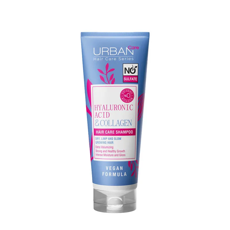 Urban Care Hyaluronic Acid & Collagen Hair Care Shampoo 250ml + Conditioner 250ml Free