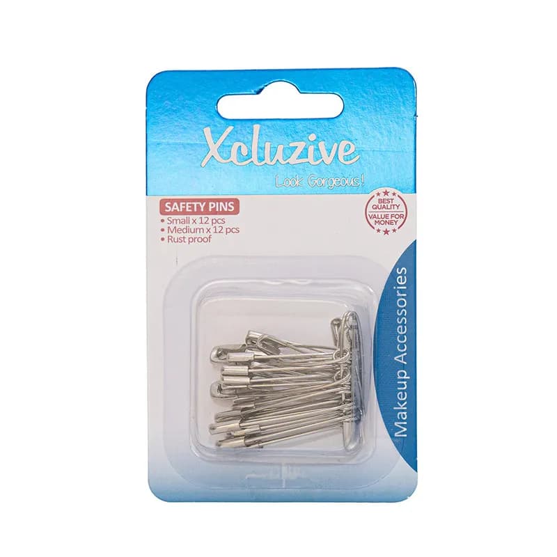 Xcluzive Safety Pins 24'S
