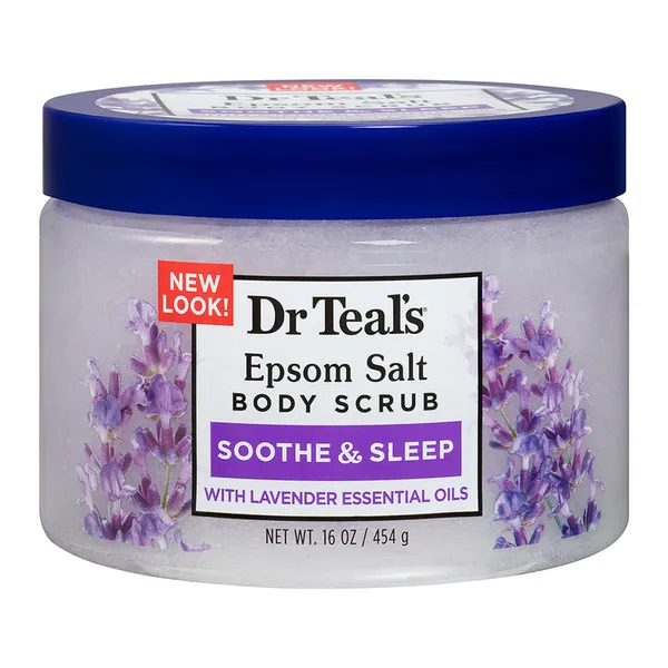 Dr Teal's Epsom Salt Body Scrub - Lavender 454g