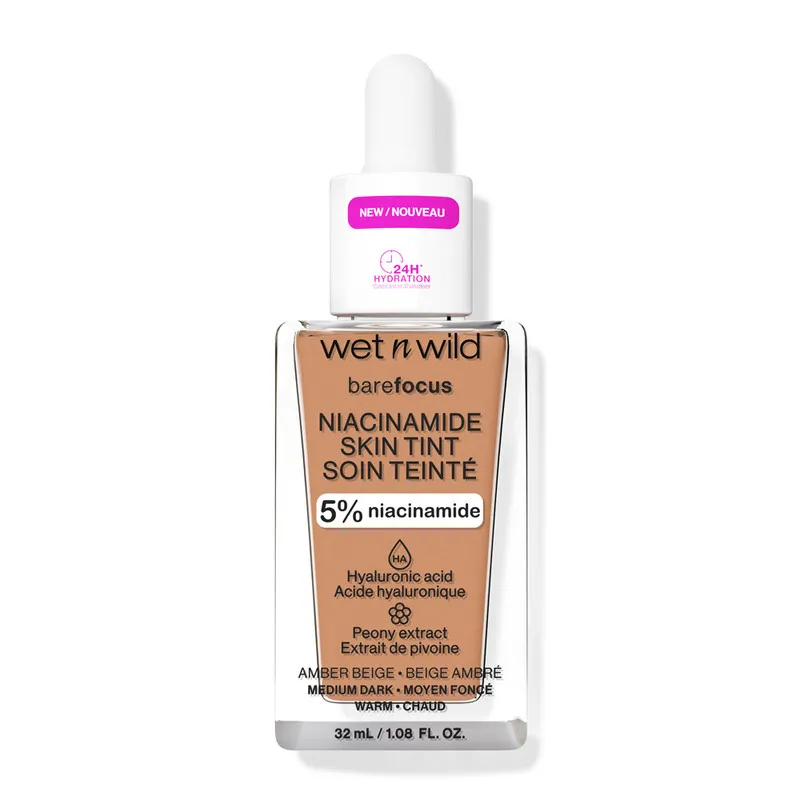 WnW Bare Focus Niacinamide Skin Tint Amber Beige