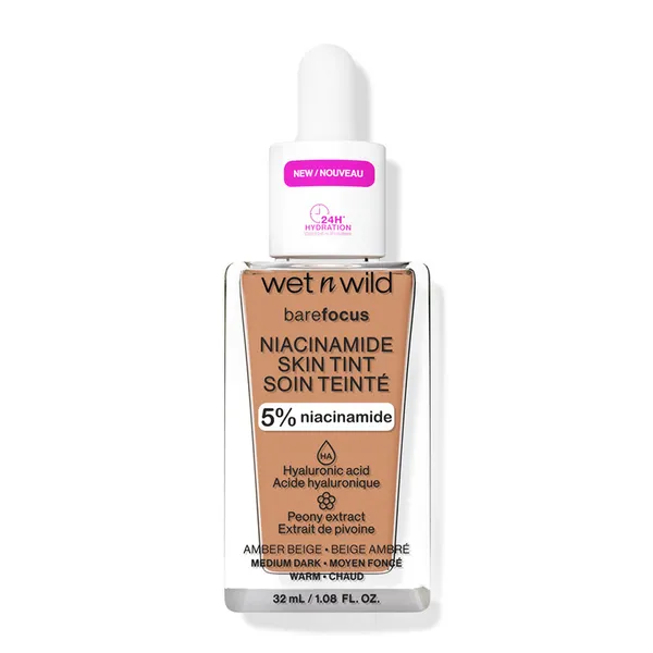 WnW Bare Focus Niacinamide Skin Tint Amber Beige
