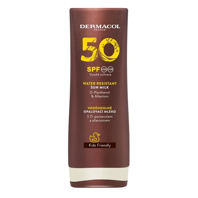 Dermacol SUN Water Resistant Sun Milk SPF 50 flip-top