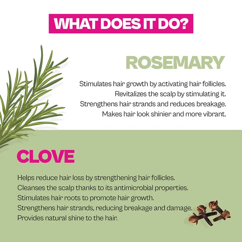 Urban Care Rosemary&Clove Strengthening Hair Care Oil 100 Ml