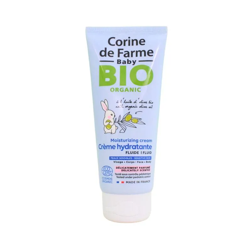 CDF--Baby Bio Organic Fluid Face & Body Moisturizing Cream 100Ml