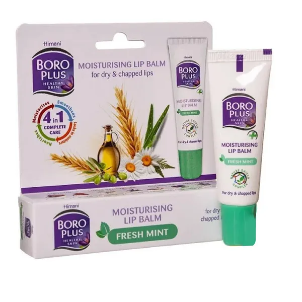 Himani Boroplus Healthy Skin Moisturising Lip Balm 10Ml - Fresh Mint