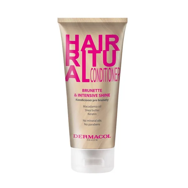 Dermacol HAIR RITUAL Conditioner Brunette & Intensive shine